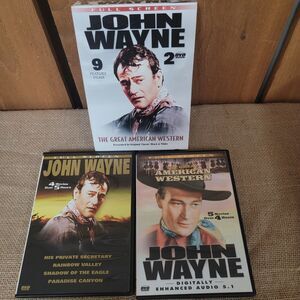 John Wayne - The Great American Western (DVD, 2003, 9 Feature Films)